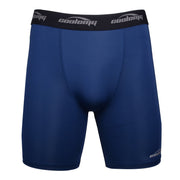 Men's Navy Blue 6" Training Compression Shorts