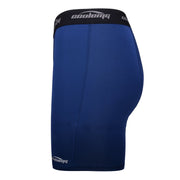 Men's Navy Blue 6" Training Compression Shorts