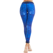 Women Sky Printed Yoga Pants