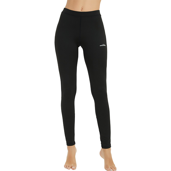 Women's  Black Compression Thermal Pants WE004