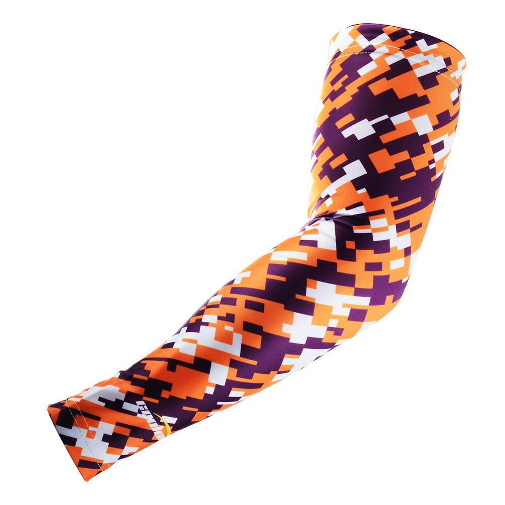 Yellow Purple Compression Arm Sleeve