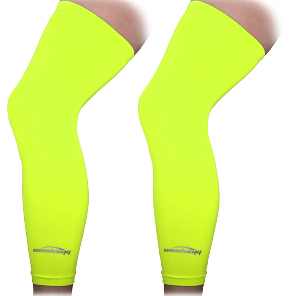 Fluoresent Green Baseball Leg Knee Long Sleeve