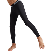 Boys Girls Black Thermal Compression Pants CH002BK