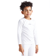 Boys & Girls White Thermal Compression Shirts