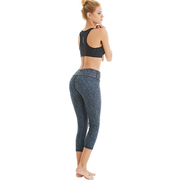 Women Printed Compression Yoga Capris Pants
