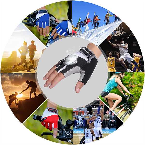 Half Finger Mountain Bike Gloves for Men/Women