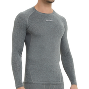 Men's Baselayer Compression Shirt- Black SP516