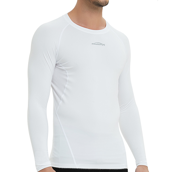 Men's Baselayer Compression Shirt- Black SP516 – COOLOMG - Football  Baseball Basketball Gears