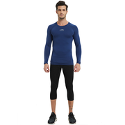 Men's Baselayer Compression Shirt- Black SP516