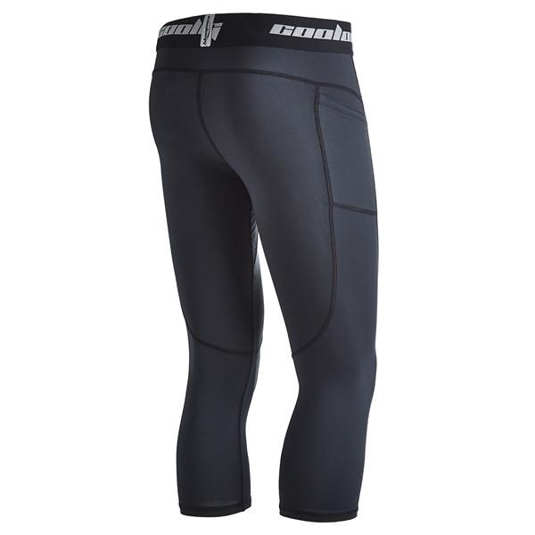 Capri Leggings With Side Pocket | Black SP513
