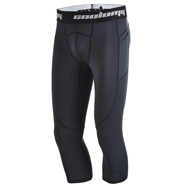 Capri Leggings With Side Pocket | Black SP513