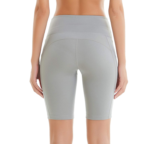 Women's Yoga Shorts with Side Pockets