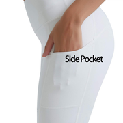 Women's Yoga Shorts with Side Pockets
