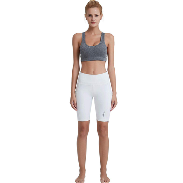 Women's Yoga Shorts with Side Pockets