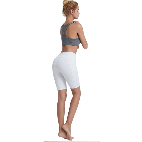 Women's Yoga Shorts with Side Pockets
