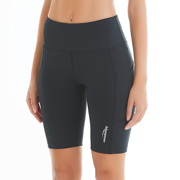 Womens yoga shorts with 2025 pockets